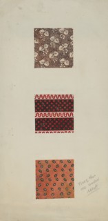 Patchwork from Spread (Quilt), c. 1939.