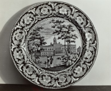 Plate - "City Hall, New York", c. 1936.