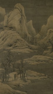 Snowy landscape, between 1368 and 1644.