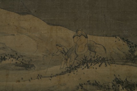 Snowy landscape, between 1368 and 1644.