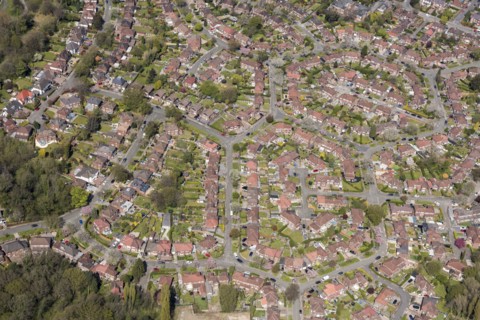 Housing in Northenden, Manchester, 2021.