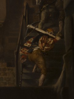 Le Guet-apens, 1869. The Ambush, detail.