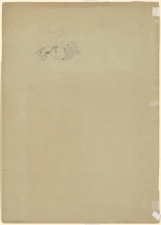 Study of a Farmer [verso], c. 1870-1880.