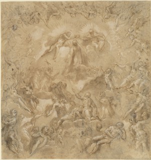 The Coronation of the Virgin, 1585/1594.