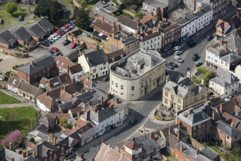 The Town Hall, Devizes, Wiltshire, 2017.