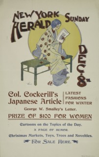 New York Sunday herald. Dec. 8th., c1895.