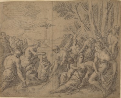 The Baptism of Christ, late 16th century.