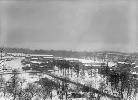 Camp Meade, Maryland - Winter Views, 1917.