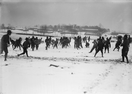Camp Meade, Maryland - Winter Views, 1917.