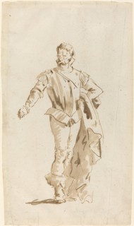 Standing Man in Sixteenth-Century Costume.