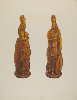 Indian Bottle (Medicine Bottle), 1935/1942.