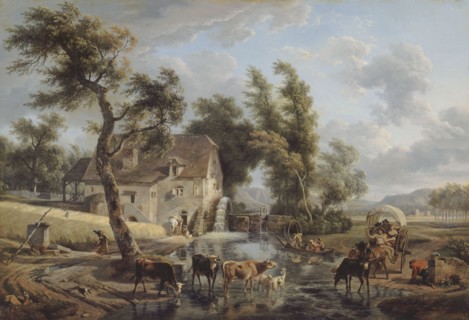 Le moulin, between 1772 and 1829. The Mill.
