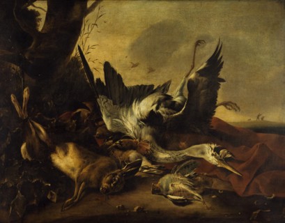 Display of dead game, between 1621 and 1661.