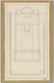Ground Plan of a Cathedral for Berlin, 1827.