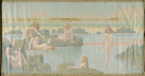 Le jardin de la mer, c.1910. The sea garden.