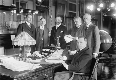 War Council, 1917.  Creator: Harris & Ewing.