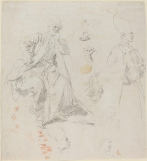 Caliph Aladin and His Counselors, late 1730s.