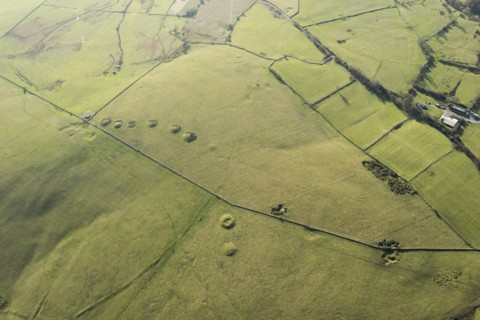 Priddy Nine Barrows Cemetery, Somerset, 2016.
