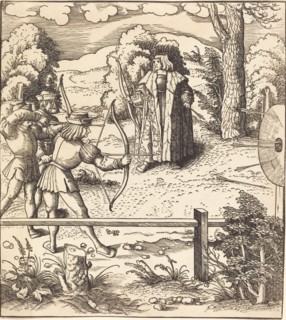 The Young White King at the Butts, 1514/1516.
