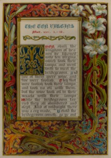 Illuminated Parable: The Ten Virgins, c. 1936.