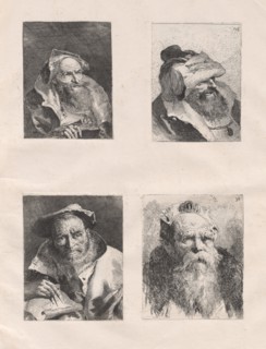 Raccolta di teste (Parts I and II), 1773-1774.