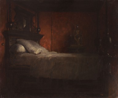 La chambre de Victor Hugo avenue d'Eylau, 1885.