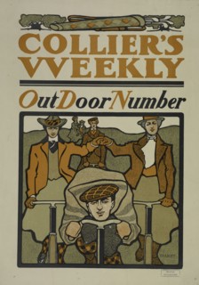 Collier's weekly. Out door number, c1894 - 1896.
