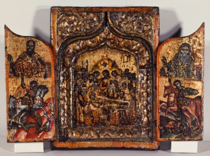 Triptych of the Dormition of the Virgin, c.1700.