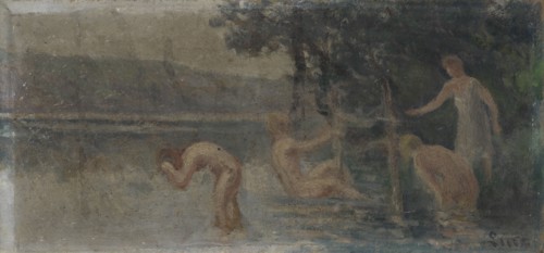 Baigneuses, late 19th-early 20th century. Bathers.