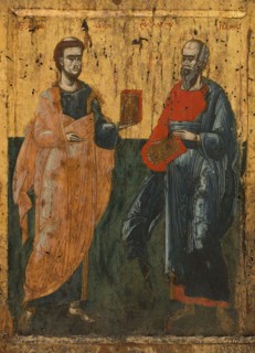 The Evangelists Saint Luke and Saint John, c.1700.
