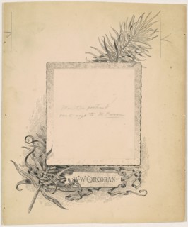 Frontispiece, Portrait of W. W. Corcoran, 1890-1891.
