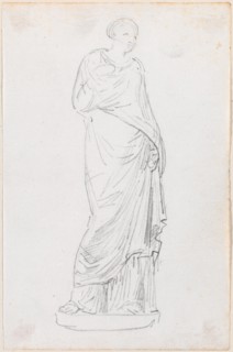 Statue of a Female in a Toga, probably c. 1754/1765.