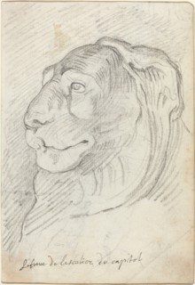 Lion's Head from the Capitoline Staircase, 1752/1756.