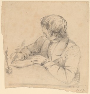 Shepard Alonzo Mount, Age Twenty-Three [recto], 1827.