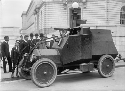 Army, U.S. Armored Car, 1916. Creator: Harris & Ewing.