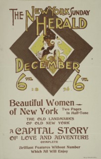 The New York Sunday herald. December 6th 1896., c1896.