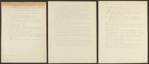 Sugar Merchant's Suit (Written Description), 1935/1942.