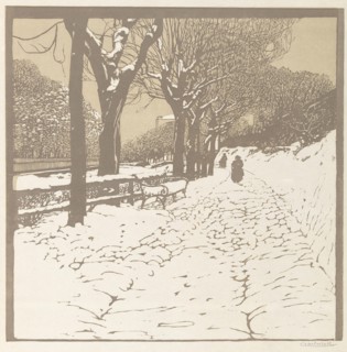 Winter (Hohe Warte in Vienna), 1903. Private Collection.