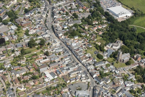 Cullompton High Street Heritage Action Zone, Devon, 2020.