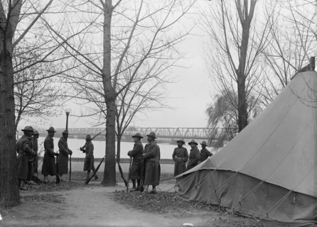 Army, U.S. Negro Troops, 1917. [African American soldier].