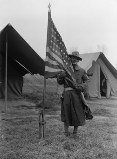 Army, U.S. Negro Troops, 1917. [African American soldier].