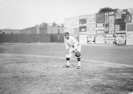 Chick Gandil, Washington American League (Baseball), 1912.