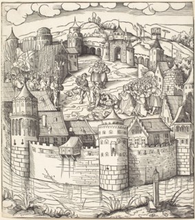 Execution of a Man at a Market-Place of a Town, 1514/1516.