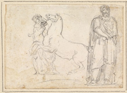 One of the "Dioscuri" and a Barbarian Prisoner, 1754/1765.