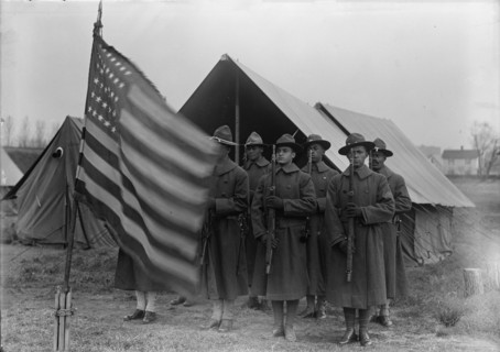 Army, U.S. Negro Troops, 1917. [African American soldiers].