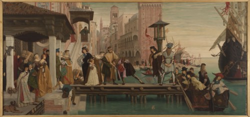 Le départ de l'enfant prodigue, 1863. Creator: James Tissot.