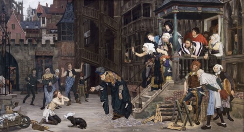 Le retour de l'enfant prodigue, 1862. Creator: James Tissot.