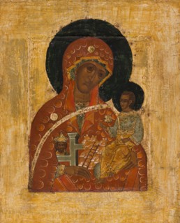 The Mother of God, inviolate mountain, between 1500 and 1525.