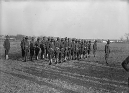 Army, U.S. Colored Soldiers, 1917. (African American soldiers).