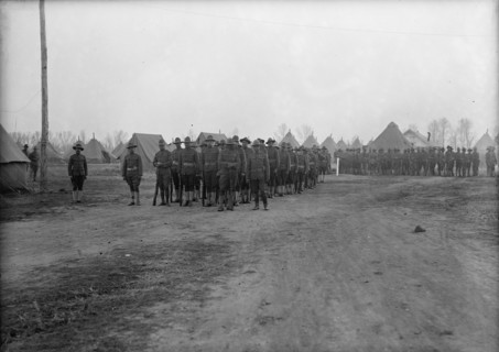 Army, U.S. Colored Soldiers, 1917. (African American soldiers).